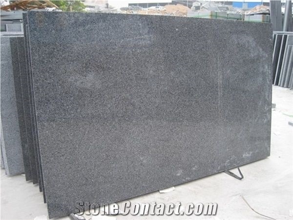 G654 Granite Slabs, Dark Grey Slabs