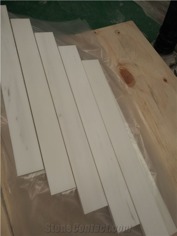 Bianco Dolomite Venato White Marble Mosaic Tiles