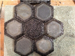 Lava Basalt Tile, Glazed Lava Basalt