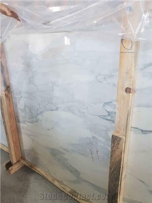Turkish Calacatta Verde Marble Blocks