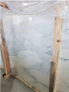 Turkish Calacatta Verde Marble Blocks