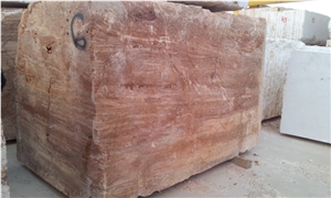 Travertino Rojo Red Travertine Blocks