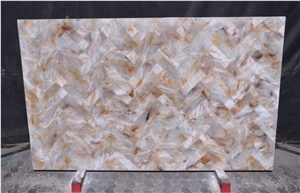 Hematoid Mosaic Semiprecious Stone Slabs