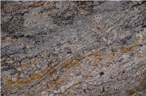 Typhoon Gold Granite Slabs
