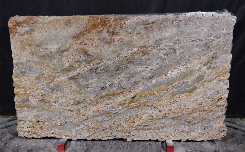 Typhoon Gold Granite Slabs