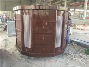 India Red 48 Niche Hexagon Columbarium