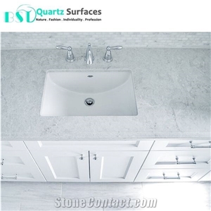 12mm Artificial Quartz Stone Bathroom Vanity Top 12mm Artificial Quartz Stone Bathroom Vanity Top