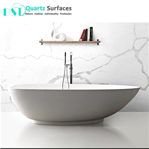 Calacatta Gold Man-Made Quartz Slab