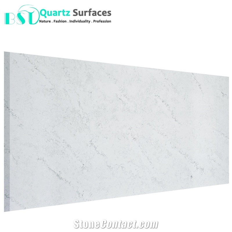 Calacatta Quartz Stone Reception Counter