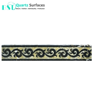 Marble Floor Border with Flowers Designs Marble Floor Border with Flowers Designs