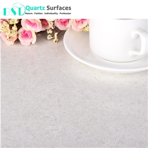 Marble Looking Light Grey Artificial Quartz Stone