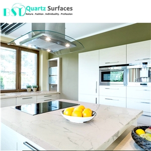 Marble Textures White Body Quartz Bar Tops