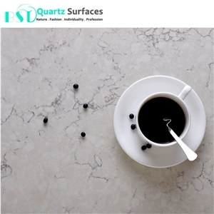 White Carrara Artificial Quartz Stone Slab White Carrara Artificial Quartz Stone Slab