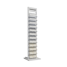 Bespoke Metal Stone Display Stand Rack