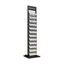 Bespoke Metal Stone Display Stand Rack