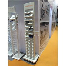 Bespoke Metal Stone Display Stand Rack