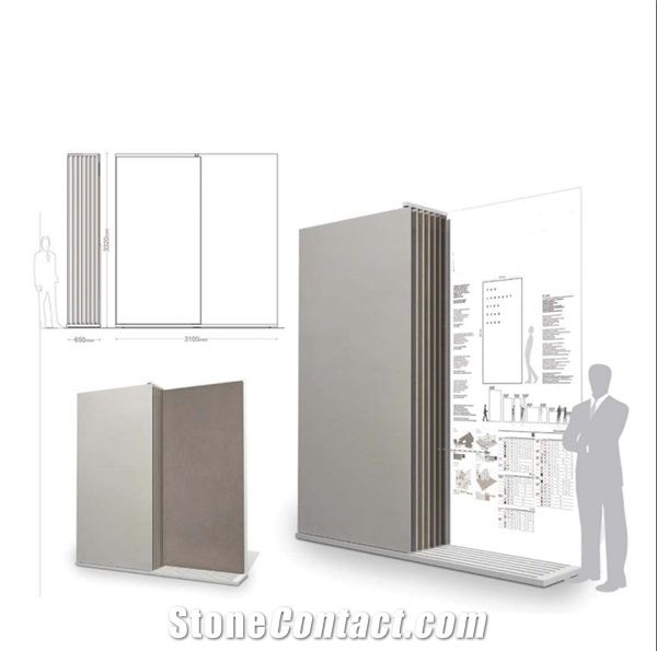 Ceramic Tile Display Rack for Porcelain Tile Slab