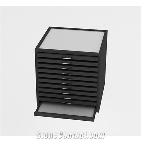 Ceramic Tile Drawer Display Stand