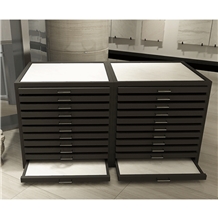 Ceramic Tile Drawer Display Stand