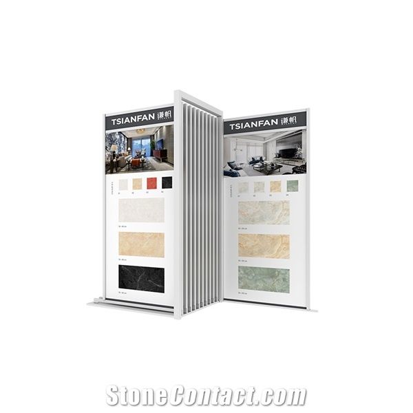 Ceramic Tile Slab Display Stand For Showroom