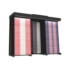 Ceramic Tile Stone Metal Sliding Display Stand