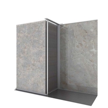 Custom Porcelain Tiles Showroom Display Rack Stand