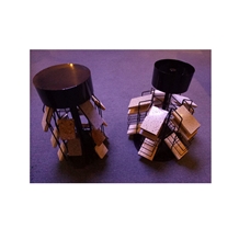 Four Sides Stone Sample Metal Display Rack