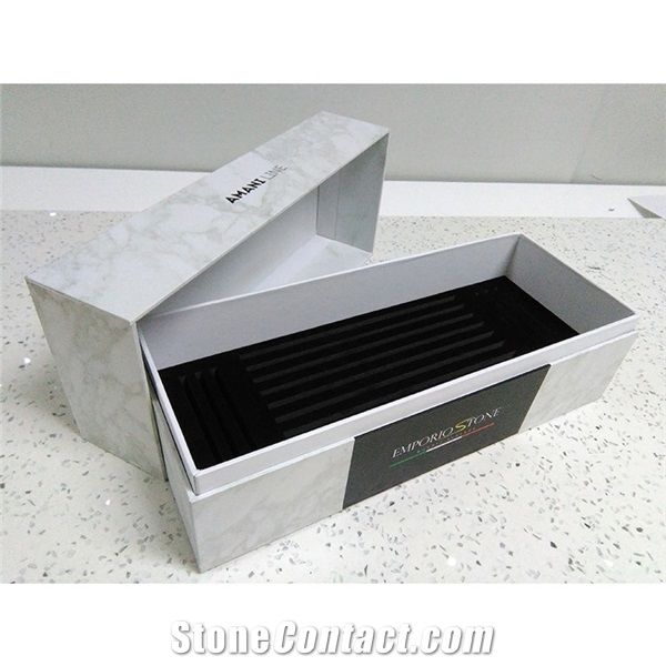 High Quality Quartz Stone Sample Display Box