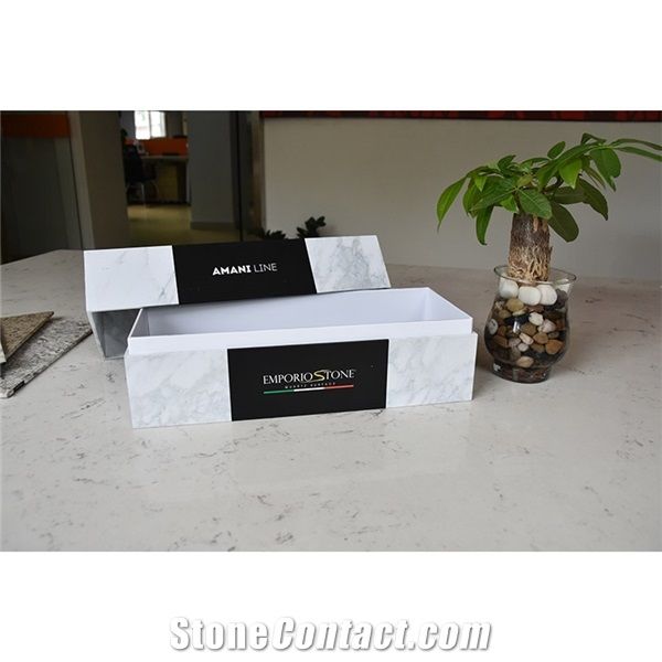 High Quality Quartz Stone Sample Display Box