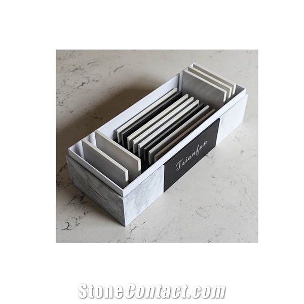 High Quality Quartz Stone Sample Display Box