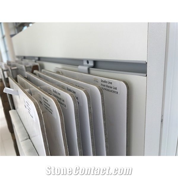 Mosaic Tile Swatch Card Display Stand Rack