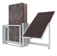 New Style Ceramic Slab Tiles Display Stand Rack