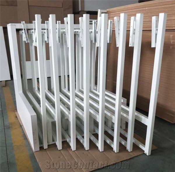 New Style Ceramic Slab Tiles Display Stand Rack