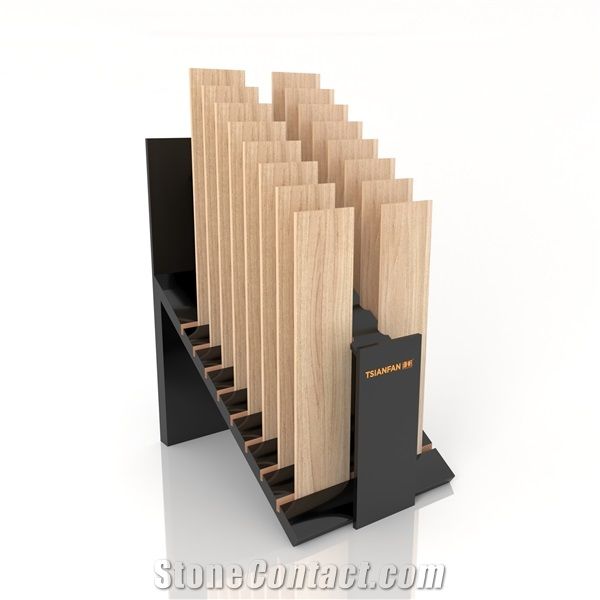 Porcelain Tile Display Stand Rack Stone Display