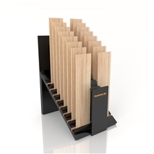Porcelain Tile Display Stand Rack Stone Display