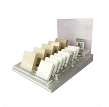 Quartz Display Rack for Countertop Acrylic Sample Stand