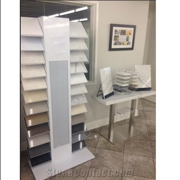 Quartz Display Rack for Countertop Kitchen Samples