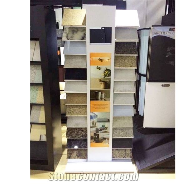 Quartz Display Rack for Countertop Kitchen Samples