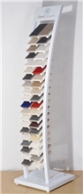 Quartz Granite Stone Display Rack Stand