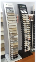 Quartz Granite Stone Display Rack Stand