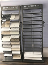 Quartz Granite Stone Display Rack Stand
