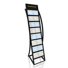 Quartz Stone Display Rack Metal Display Stand