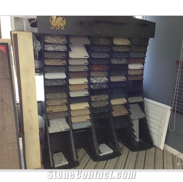 Quartz Stone Sample Display Rack for Tower Rack Stand