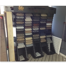 Quartz Stone Sample Display Rack for Tower Rack Stand