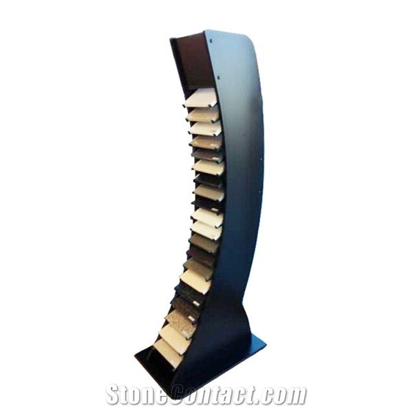 Quartz Stone Sample Display Rack for Tower Rack Stand