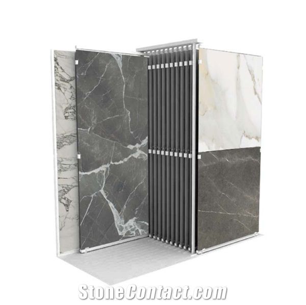 Sliding Display Rack for Ceramic Porcelain Slab