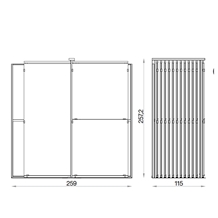 Sliding Display Rack for Ceramic Porcelain Slab