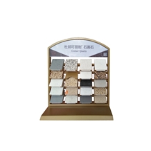 Srt209 Metal Stone Sample Display Stand Rack