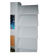 Quartz Stone Metal Display Rack With Ipad Video