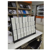 Table Stone Display Rack as the Merchandising